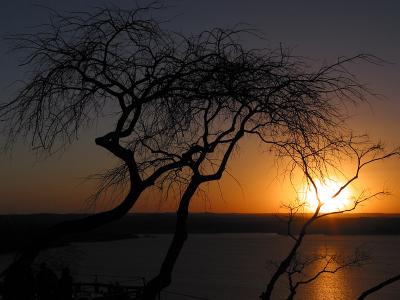 Sunset over Lake Travis