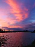Amstel River at Sunset