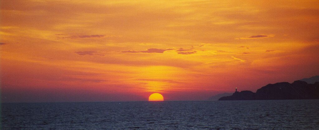 Sunset at Sea