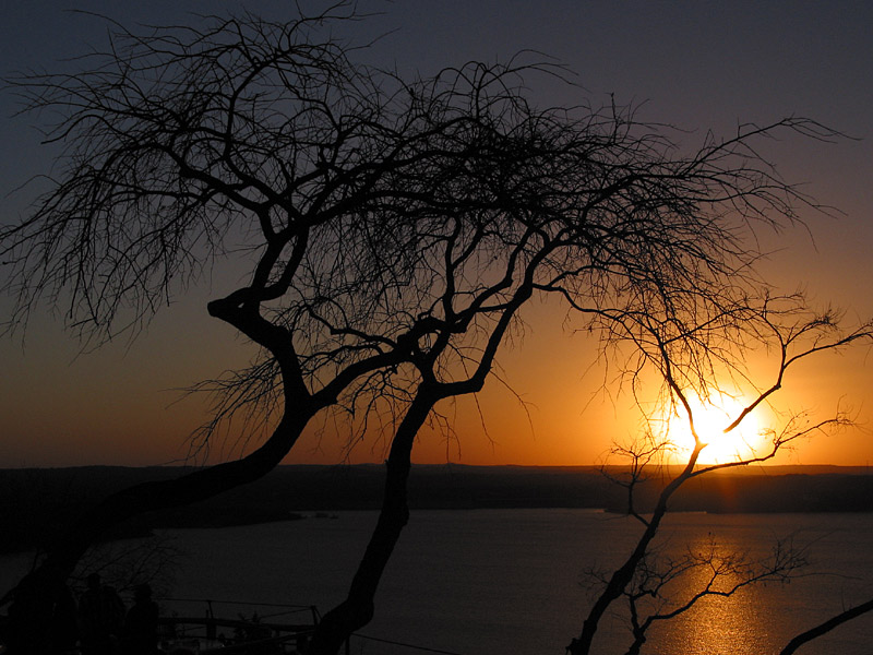 Sunset over Lake Travis