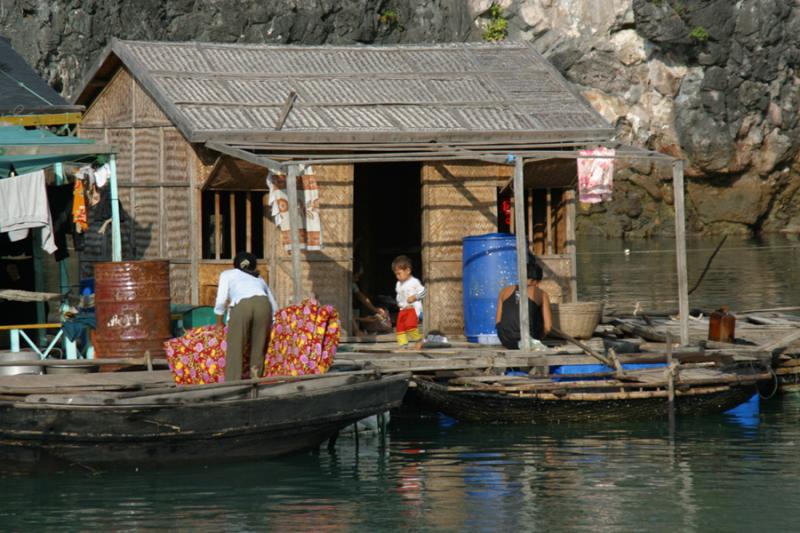 Floating village