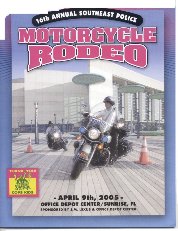 Police Motorcycle Rodeo - Sunrise Florida