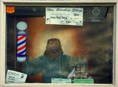 April 12, 2005 - Jesus Shaves