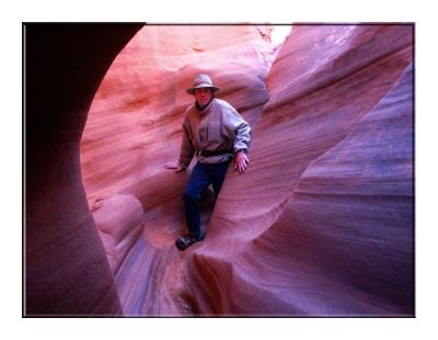 Exploring Peek-A-Boo - a Slot Canyon