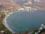 Leave your bags and go straight away for a swim in Aeghiali beach...