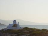 Churches are built even next to the seashore...