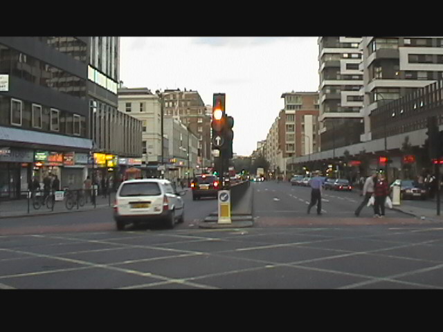 Edgware Road looking south.