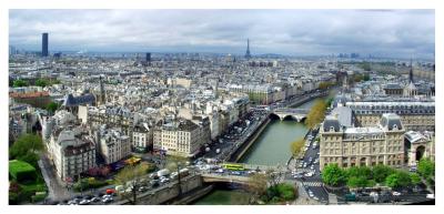 Paris: The Seine from Notre Dame