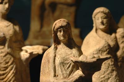 Bursa Roman figurines at Archeological Museum