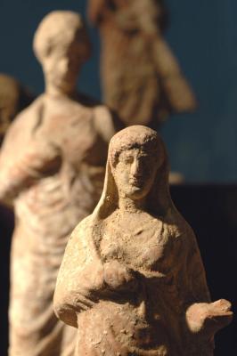 Bursa Roman figurines at Archeological Museum