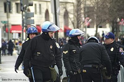 Baby Blue Helmets
