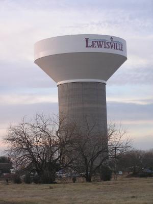Lewisville Tx Water Tower pic2.JPG