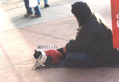Spike - the Homeless Cat and owner - San Francisco.jpg