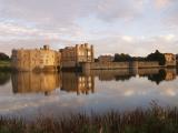 Leeds Castle at Sunset at end of display