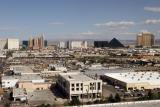 The view of Las Vegas from our room
