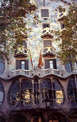 Gaudi's Casa Batllo, Barcelona
