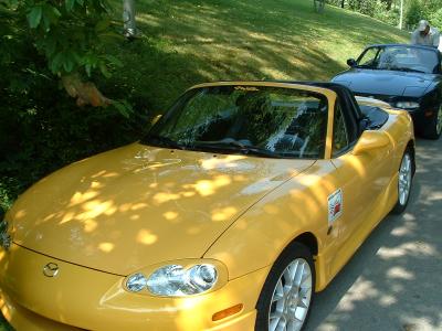 Miatas at Deals Gap 2003