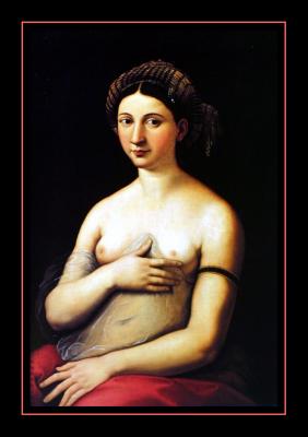 La Fornarina Borghese (1530) par RAFAL