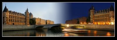 La Conciergerie, from dawn to dusk