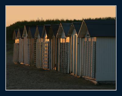 Beach cabins