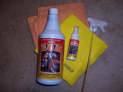 This is the main component, the BOM cleaner and cloths