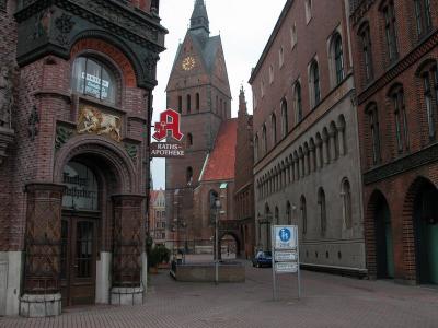raths apotheke / marktkirche / altes rathaus