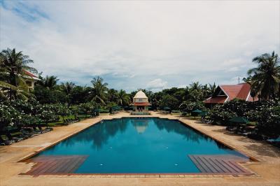 Poolside, Raffles, Cambodia