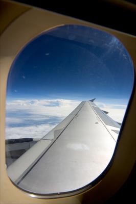 Yes, even airplane windows.....!