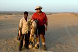On desert safari - with Kapitan