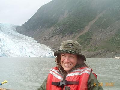 Skagway 22 - Canoeing to Davidson Glacier