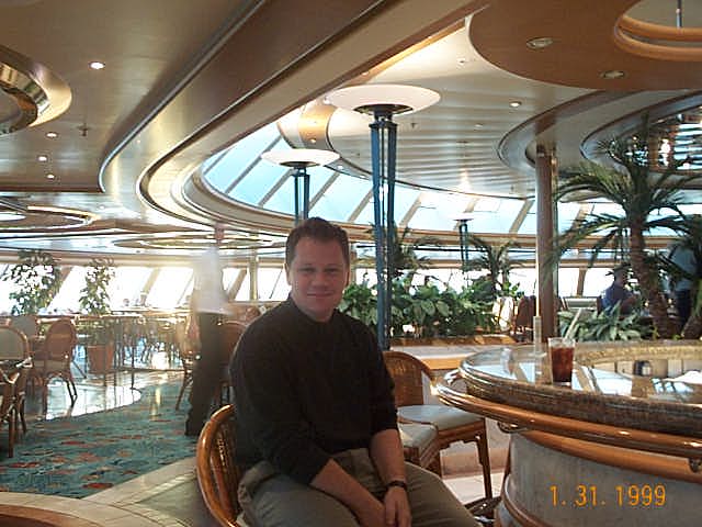 Mike on the ship