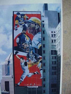 Pittsburgh Sports Mural
