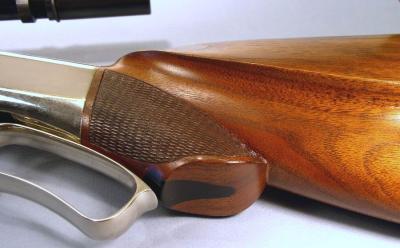 Pistol Grip Detail and Inlay