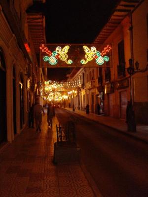 Street in Loja