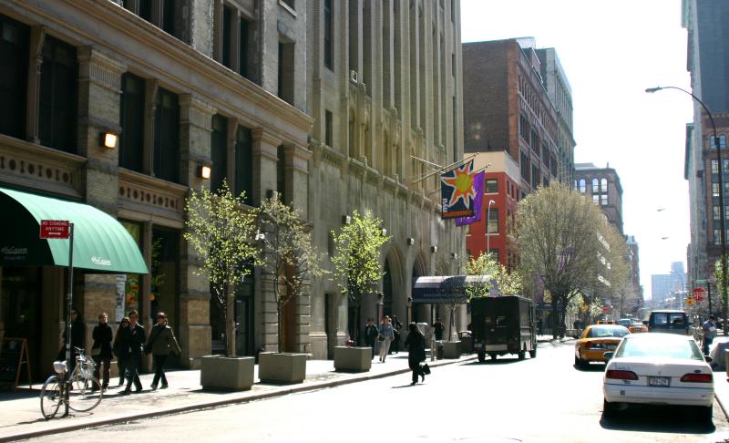 Northside View from Green Street to Broadway