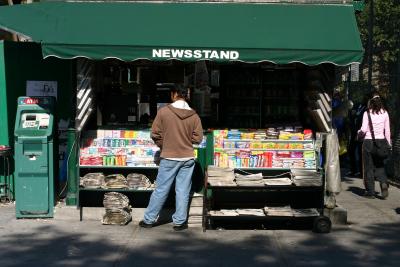 Newstand at 3rd Street  &  6th Avenue