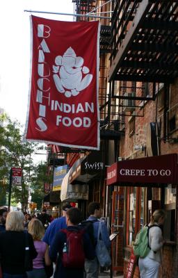 Restaurant Row Between Sullivan & Thompson Streets