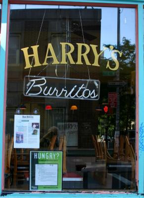 Harry's Burritos at Thompson Street