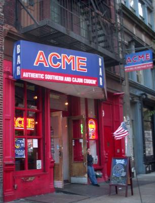  Acme Restaurant near Lafayette Street