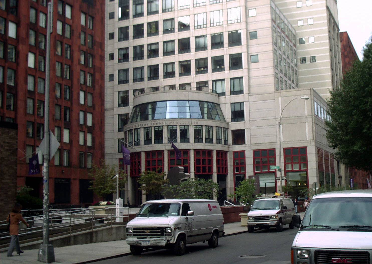 NYU Stern Business School from Mercer Street