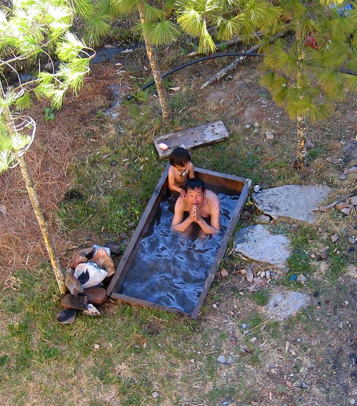 Taking a Bath at the Nunnery