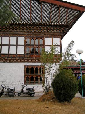 Typical Bhutanese architecture