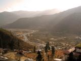 The Paro Valley, mountains are everywhere in Bhutan