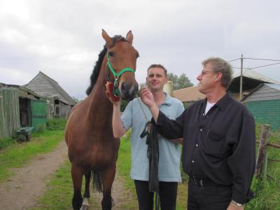 Linda en Henk met Roos