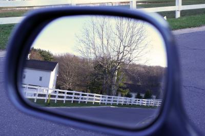 portes dans le miroir