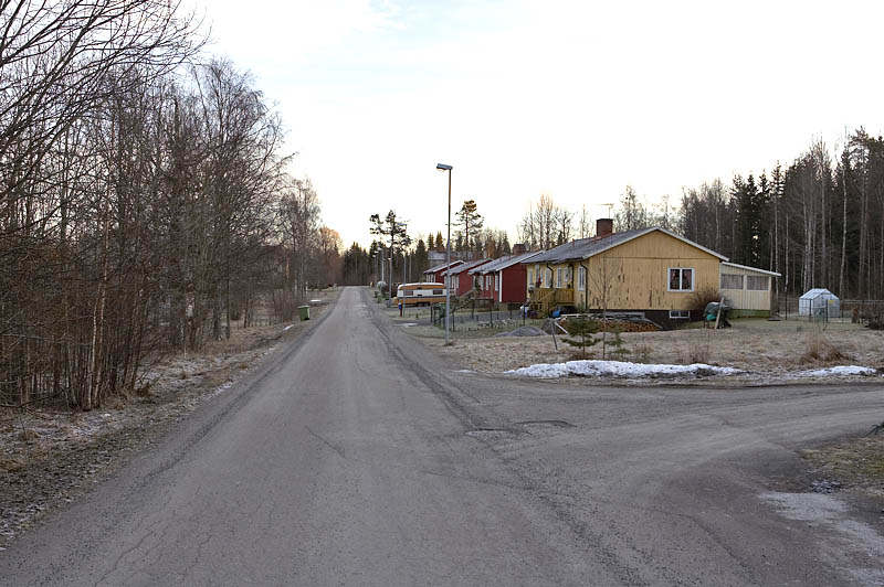 The main road