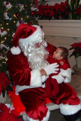 With Santa