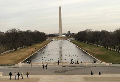Looking Down the Mall
