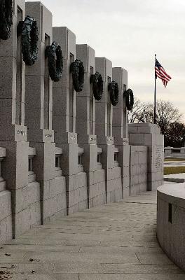 Entry to WWII Memorial