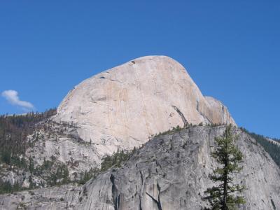 Snake Dike Route on Half Dome